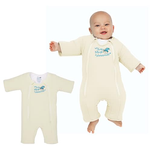 Baby Merlin's Magic Merlin Sleepsuit - Microfleece Baby Transition Swaddle - Sleep Suit - Infants 3-6 Months and 6-9 Months