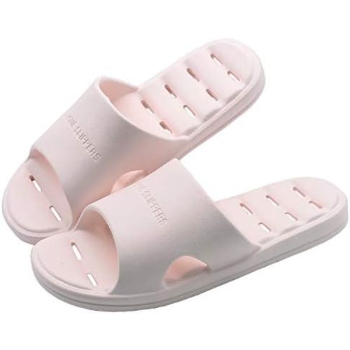 Shower Slipper, Quick Drying Non-Slip Slippers, Bathroom House and Pool Sandals, in-Door Slipper for Gym, Soft Sole