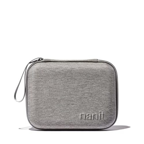 Nanit Travel Case – Protective Hard Shell Carrying Case Pro Baby Monitor and Multi-Stand Travel Accessory, Grey
