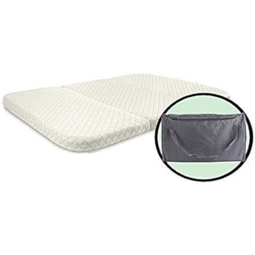 Amazon Exclusive Pack n Play Mattress, Convenient Fold with Bonus Easy Handle Carry Bag - Large Size 28 inches x 40 inches