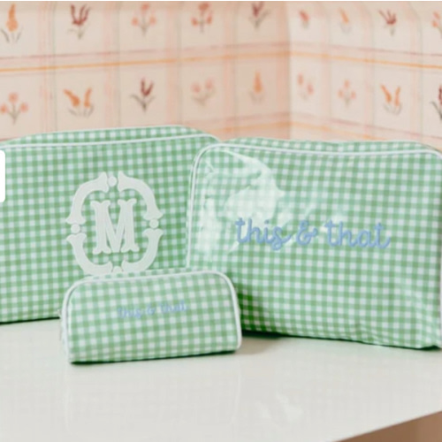 Patterned Toiletry Bag | Weezie Towels