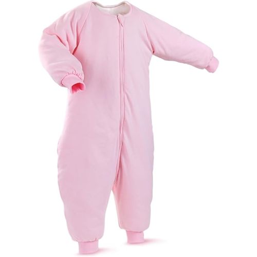RESTCLOUD Baby Sleep Bag with Feet Winter, Wearable Blanket with Legs, Sack for Toddler Thicken 2.5 TOG