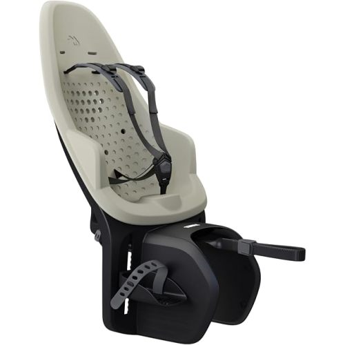 Thule Yepp 2 Mounted Child Bike seat, Adjustable footrests, 5-Point Harness and Easy to Mount Design