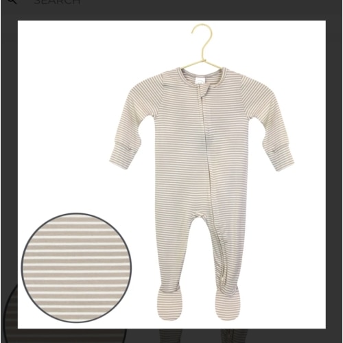 Banks Zipper Footies – Lou Lou & Company