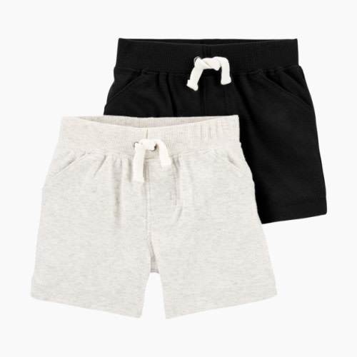 Carter's Drawstring Shorts (2 Pack) - Multi Color, 9 M