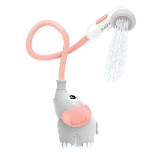 Yookidoo Elephant Baby Bath Shower - Pink