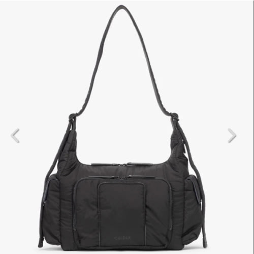Crossbody Diaper Bag - BLACK