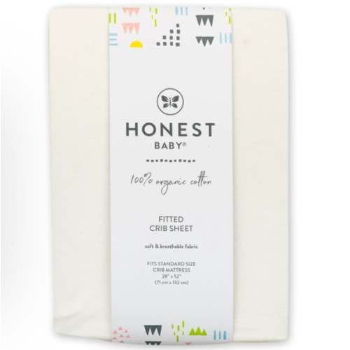 Organic Cotton Fitted Crib Sheet | Honest Baby Clothing