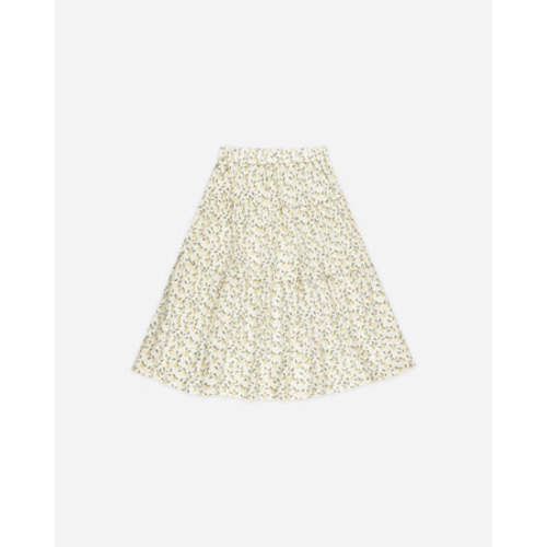Tiered Midi Skirt || Lemons