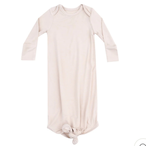 Knotted Gown - Solid Sandshell