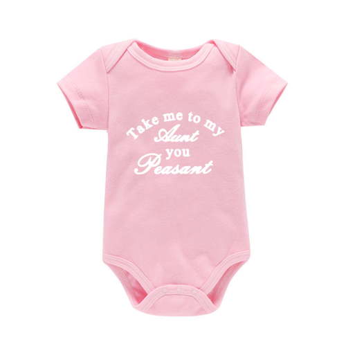 Infant Auntie Text Onesies (0-3M)