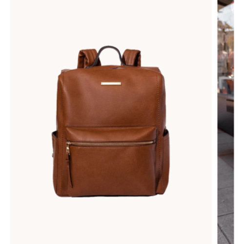 Nomad Backpack Chestnut | Poppy & Peonies