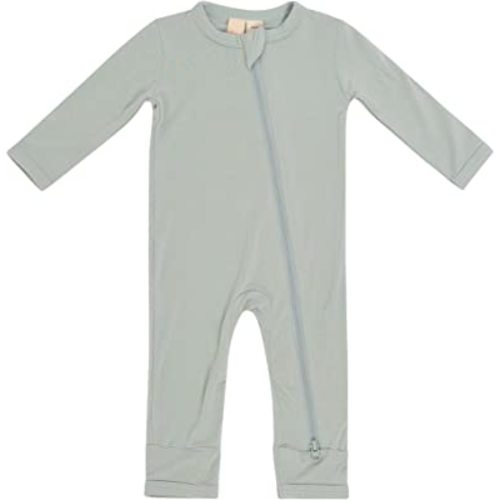 KYTE BABY Unisex Rayon Made From Bamboo Rompers, Zipper Closure, 0-24 Months