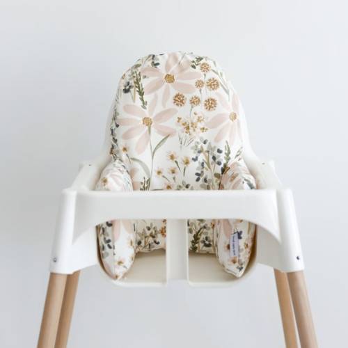Vegan Leather WIPEABLE Cushion Cover for the IKEA Antilop Highchair // Daisy Dreams