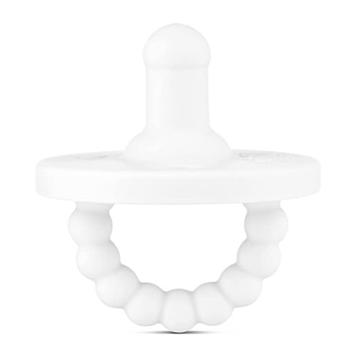 Ryan and Rose Cutie PAT Pacifier White Stage 1 - Pink