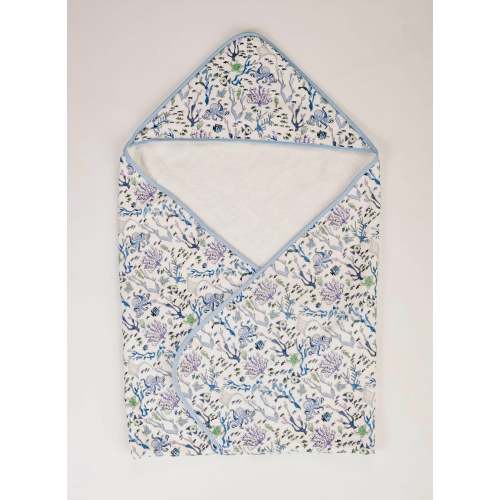 Coral Reef Hooded Bath Towel