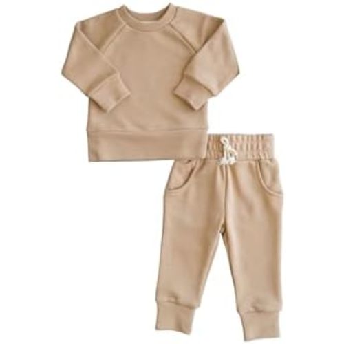 Fall Outfits for Kids and Toddler | Long Sleeve Top and Long Pants Set Baby Sweatsuits