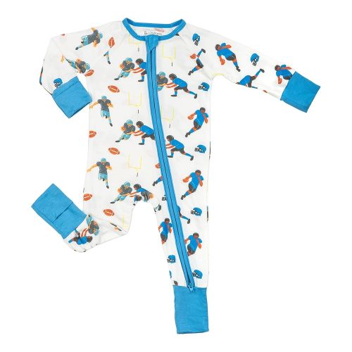 LollyBanks Baby Pajamas, 2-Way Zipper Romper, 95% Viscose Made from Bamboo and 5% Spandex, Baby Sleepers
