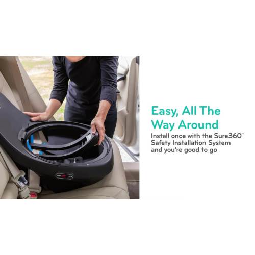 Revolve360 Rotational All-In-One Car Seat (Amherst Gray)
