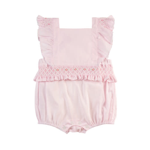 Newborn Baby Girl Clothes | Baby Girl Smocked Romper | Feltman Brothers