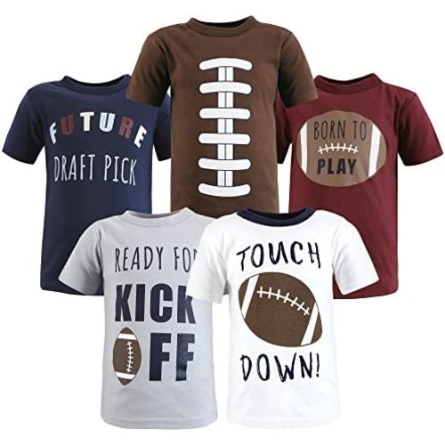 Hudson Baby Unisex Baby Short Sleeve T-shirts