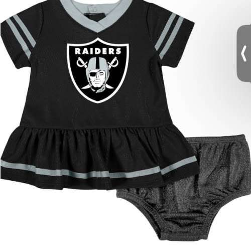 Gerber Girls' NFL Team Jersey Dress and Diaper Cover