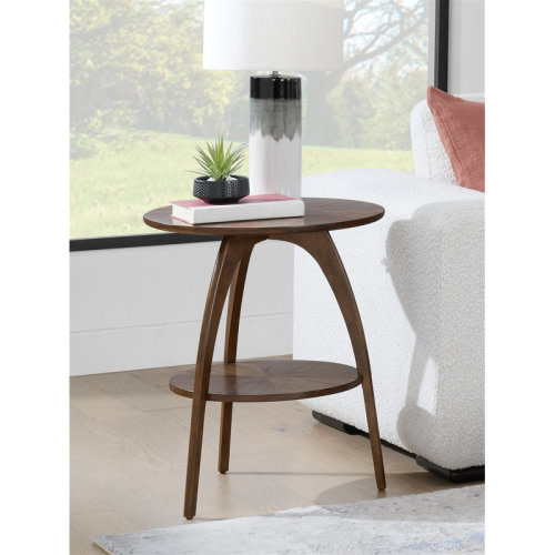 Wade Logan® Atreu Three Leg End Table with Storage & Reviews | Wayfair