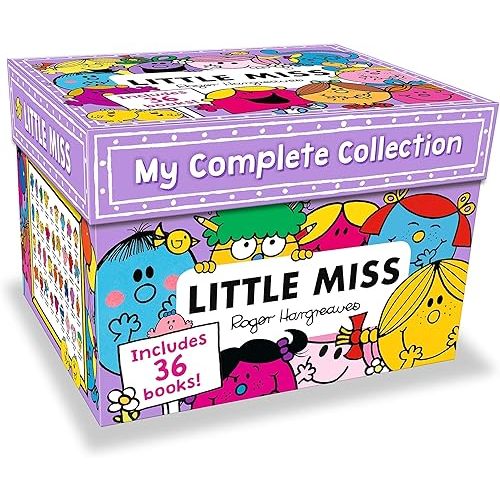 My Complete Little Miss 36 Books Collection Roger Hargreaves Box Set NEW 2018 Paperback – January 1, 2018
