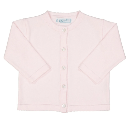 Classic Knit Cardigan - Pink