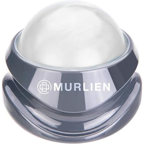 Massage Roller Ball, Tight and Sore Muscles Relief, Manual Massager, Alleviating Shoulder, Arms, Back, Legs, Calves or Muscle Tension - White