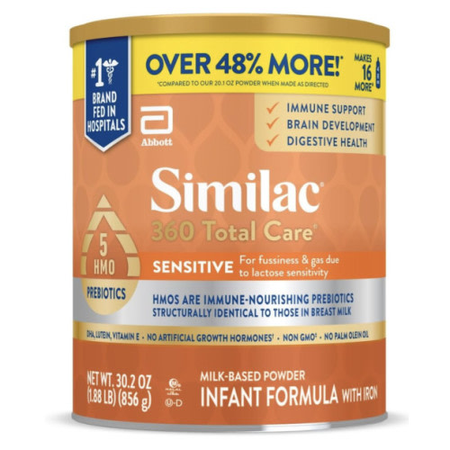 Similac 360 Total Care Sensitive Infant Formula