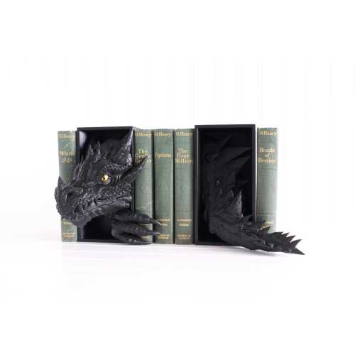 Dragon Book Nook, Dragon Tail, Bookshelf Decor, 3D Print, Bookish