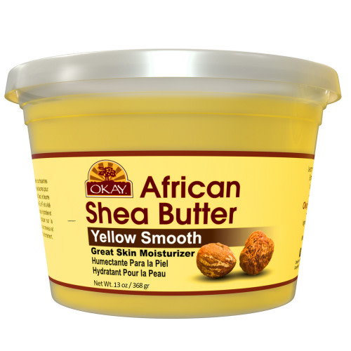 OKAY Pure Naturals African Shea Butter Yellow Smooth - 13 oz / 384 ml