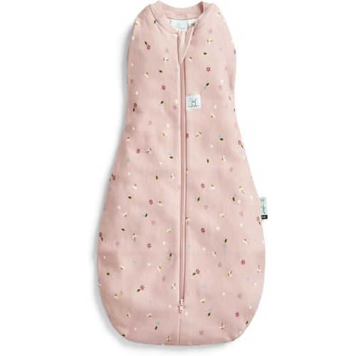 ergoPouch 0.2 TOG Cocoon Baby Sleep Sack 6-12 Months, Swaddle Sleeping Bag, Temperature Control Wearable Blanket (Daisies)