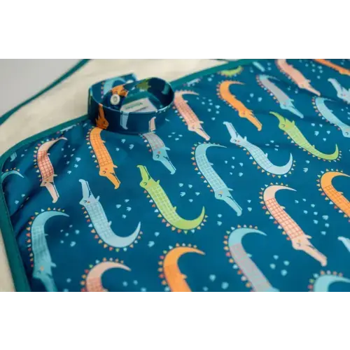 Ultra-Soft Bamboo Machine Washable and Wipeable Diaper Change Mat
