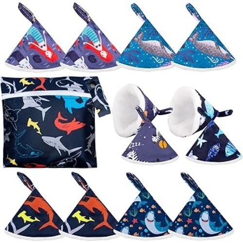 12 Pcs Peepeeteepe for Baby Boy with Storage Bag, Reusable Peepeeteepe Baby Boy with Hang Loop (6 Patterns)