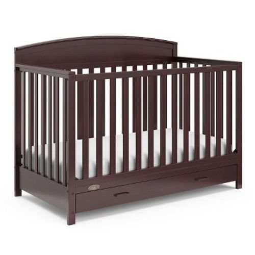 Graco Benton 5-in-1 Convertible Crib With Drawer - Espresso