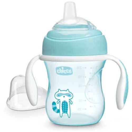 Chicco 7oz Silicone Spout Transition Sippy Cup - Blue - 4m+