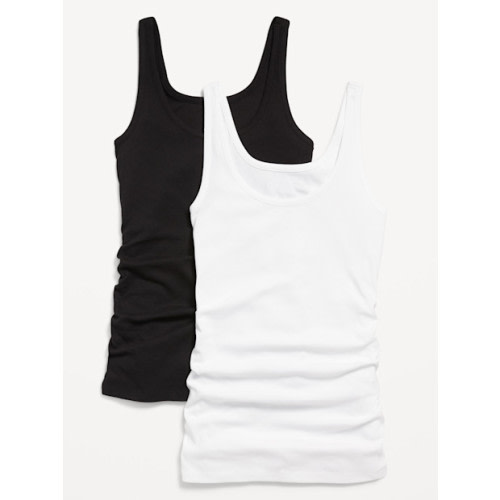 Maternity First Layer Rib-Knit Tank Top 2-Pack