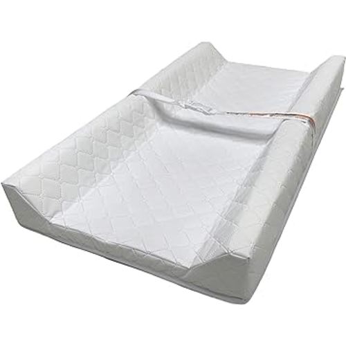 Summer by Ingenuity Contoured Changing Pad – Includes Waterproof Changing Liner and Safety Fastening Strap with Quick-Release Buckle