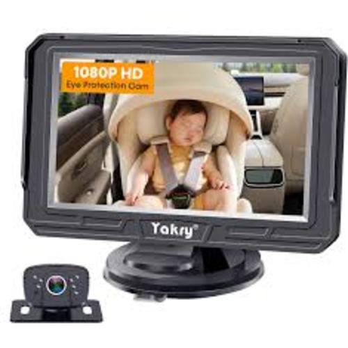 DoHonest Baby Car Camera 7-Inch: USB Plug and Play Easy Setup 360 Degree Rotating Backseat Camera Two Kids HD 1080P Rear Facing Car Seat Camera Clear Night Vision -V9 Black - Google Search