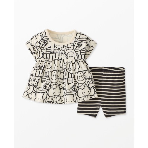 Baby Tunic Dress & Shorts Set