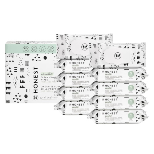 The Honest Company Baby Wipes - Pattern Play, 720 Count
