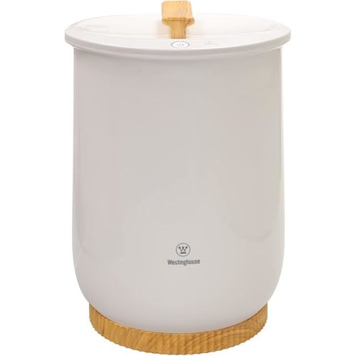 Westinghouse Luxury Bucket Style , Large Towel Warmer for Bathroom, Rapid Heat-UP, Auto Shut Off, Fits Up to Two 40inX70in Oversized Towels, Bathrobes, Blankets and More.