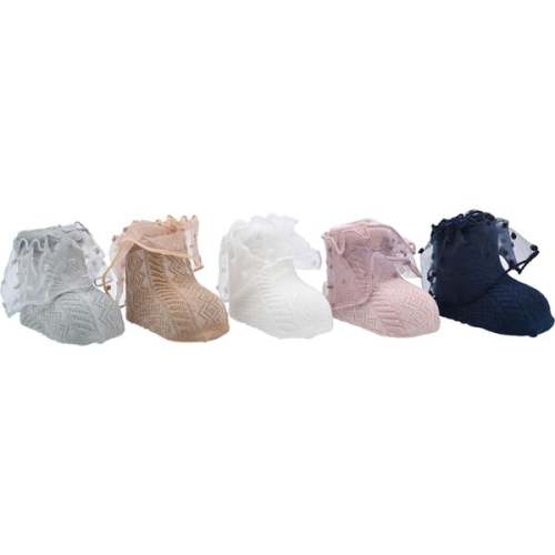 Dotted Tulle Socks Set, Multi - Mimi Tutu | Maisonette