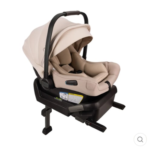 Nuna PIPA Aire Infant Car Seat + PIPA Series Base | Color Biscotti