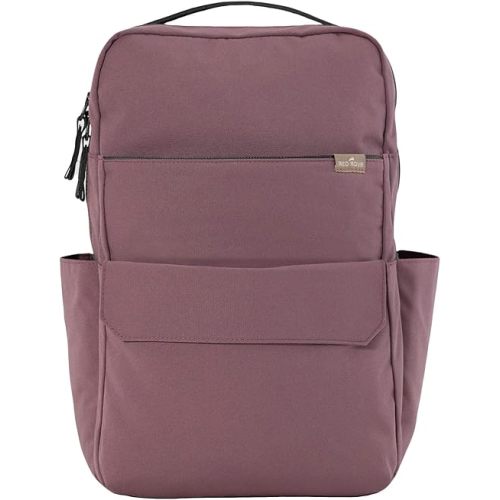 RED ROVR Roo Backpack | Lightweight Diaper Bag with Changing Pad | Large Capacity | Multifunctional Travel Pack | Exterior and Interior Pockets | Water Resistant | Great Gift for Mom & Dad | Mauve