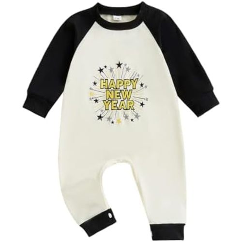 BeQeuewll Newborn Girl Boy Easter Outfit Infant Sweatshirt Jumpsuit Heart Rompers Baby First Easter Outfit