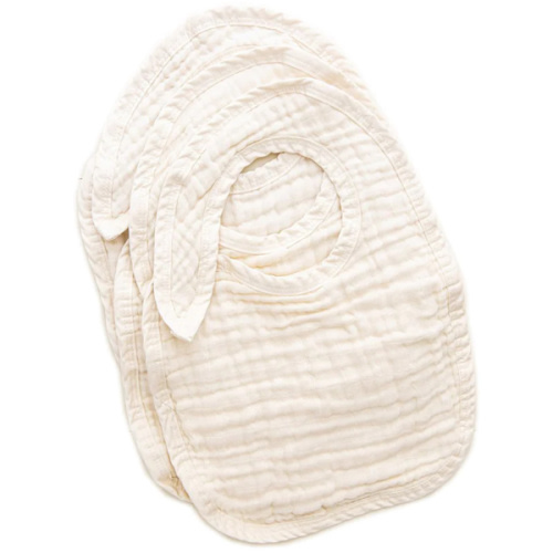 Organic Muslin Bibs 3-Pack