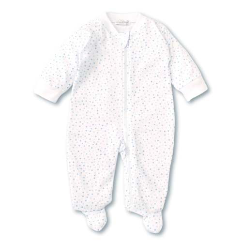 Kissy Superstars White Zip Footie